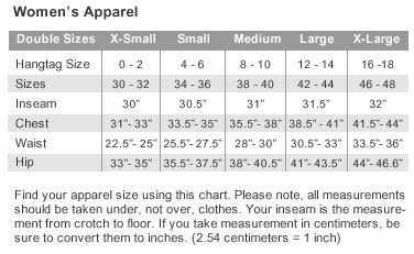 adidas pants size chart women's